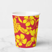ピンクビキニ(赤/金ゴールド) 紙コップ (左)