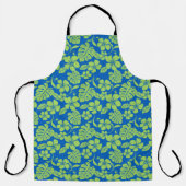 ピンクビキニ（青/緑） エプロン (正面)