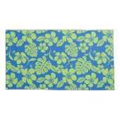 ピンクビキニ（青/緑） 枕カバー (裏面-左)