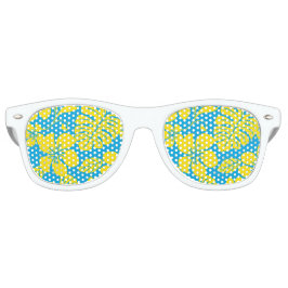 ピンクビキニ（青/黄） レトロサングラス