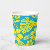 ピンクビキニ（青/黄） 紙コップ (裏面)