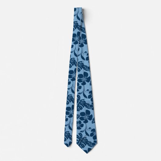 ピンクビキニ（青x 2） ネクタイ (裏面)