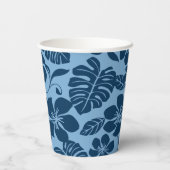 ピンクビキニ（青x 2） 紙コップ (裏面)