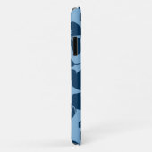 ピンクビキニ(青x 2) Case-Mate iPhoneケース (裏面/右)