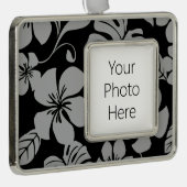 ピンクビキニ（黒/グレー） シルバープレートフレームオーナメント (右)