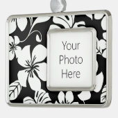 ピンクビキニ（黒） シルバープレートフレームオーナメント (左)