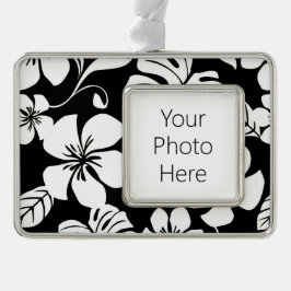 ピンクビキニ（黒） シルバープレートフレームオーナメント