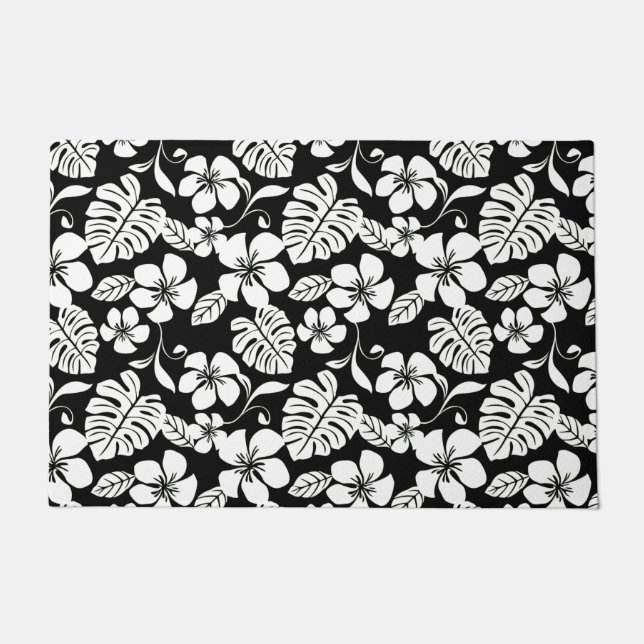 ピンクビキニ（黒） ドアマット (正面)