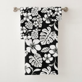 ピンクビキニ（黒）バスタオルセット バスタオルセット