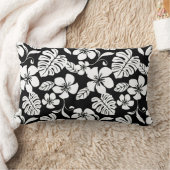 ピンクビキニ（黒/白） ランバークッション (ブランケット)