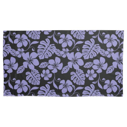 ピンクビキニ（黒/紫） 枕カバー (正面左)