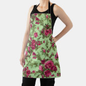 ピンクビクトリアンのバラ エプロン (インサイチュ)