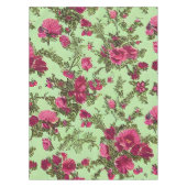 ピンクビクトリアンのバラ テーブルクロス (正面)