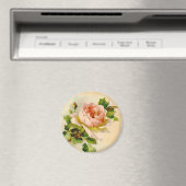 ピンクビクトリアンのバラ マグネット (インサイチュ (食洗機))