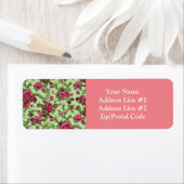 ピンクビクトリアンのバラ ラベル (インサイチュ)