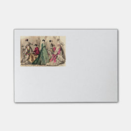 ピンクビクトリアンの弓でドレス ポストイット