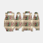 ピンクビクトリアンの弓箱のドレス フェイバーボックス (折り畳みなし)