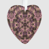 ピンクビクトリアンアンティーク オーナメント (正面)