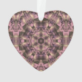 ピンクビクトリアンアンティーク オーナメント (裏面)