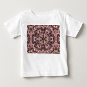 ピンクビクトリアンアンティーク ベビーTシャツ
