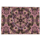 ピンクビクトリアンアンティーク ラージペーパーバッグ (裏面)