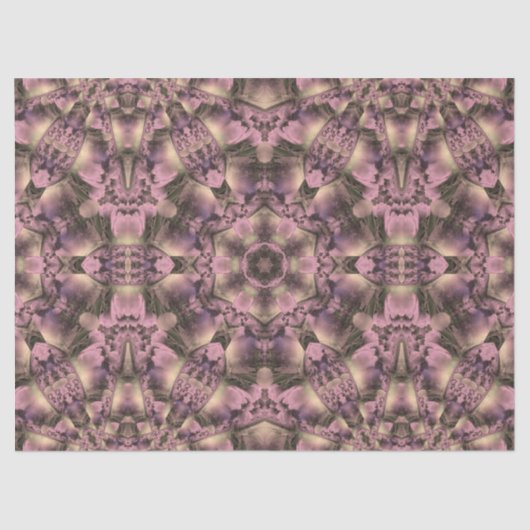 ピンクビクトリアンアンティーク 薄葉紙 (正面)