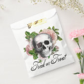 ピンクビクトリアンゴシックスカルダマスクハロウィーン フェイバーバッグ (封をした状態)