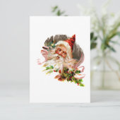 ピンクビクトリアンサンタクロース 招待状 (スタンド正面)