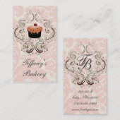 ピンクビクトリアンダマスクブティックの名刺 名刺 (正面/裏面)