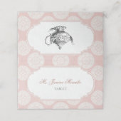 ピンクビクトリアンハイティーパーティー プレイスカード (外部開封)