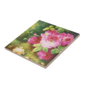 ピンクビクトリアンバラ タイル (側面)