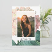 ピンクビッグフラワーフォトユニバーシティグラード 案内状 (スタンド正面)