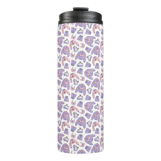 ピンクビベス90年代ファッション タンブラー (正面)