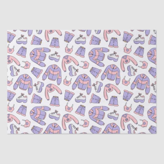 ピンクビベス90年代ファッション 薄葉紙 (正面)