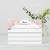 ピンクビューティフルフローラアドバイスカード アドバイスカード (スタンド正面)