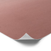 ピンクビーチサンセット海ビーチ写真ポスター ポスター (角)