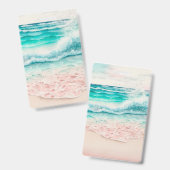 ピンクビーチ波 バッジ (表裏)