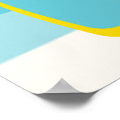 ピンクビーチ誕生日ポスター ポスター (角)