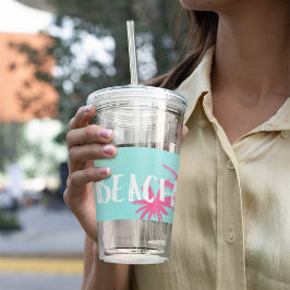 ピンクビーチ アクリルタンブラー