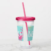 ピンクビーチ アクリルタンブラー (左)