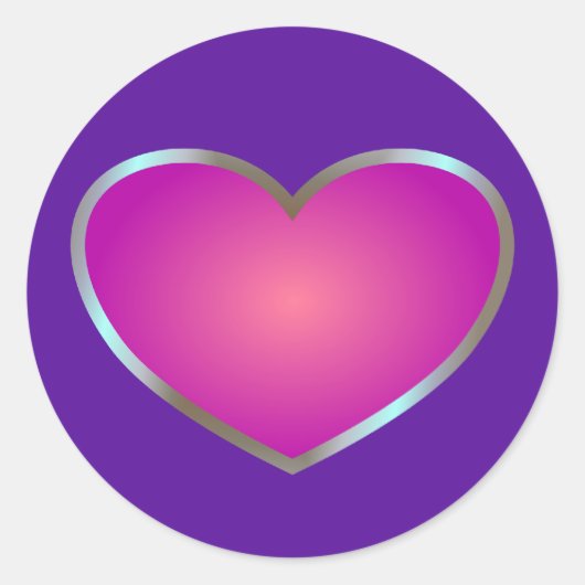 ピンクビート ラウンドシール (正面)