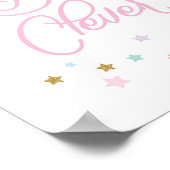 ピンクビーファイアスターズキッズ子供部屋ウォールデコール ポスター (角)