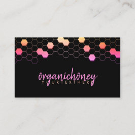 ピンクビーファームアピラルホームメイドハニカム 名刺