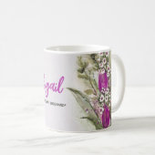 ピンクビーマイブリーズメイドフローラマグカップ コーヒーマグカップ (正面右)