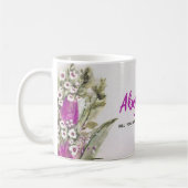 ピンクビーマイブリーズメイドフローラマグカップ コーヒーマグカップ (左)