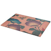 ピンクビー花クラシック北斎美術 カッティングボード (角)