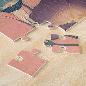 ピンクビー花クラシック北斎美術 ジグソーパズル (側面)