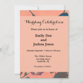 ピンクビー花クラシック北斎美術 招待状 (正面)