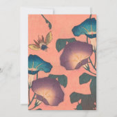 ピンクビー花クラシック北斎美術 招待状 (裏面)