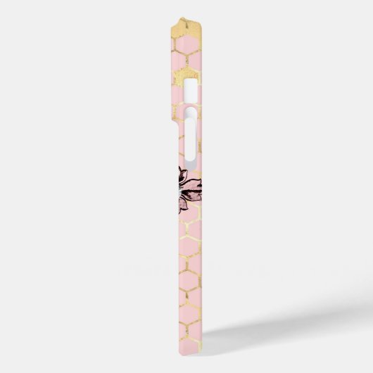 ピンクビー Case-Mate iPhoneケース (裏面 / 左)